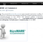 xtcommerce open_basedir